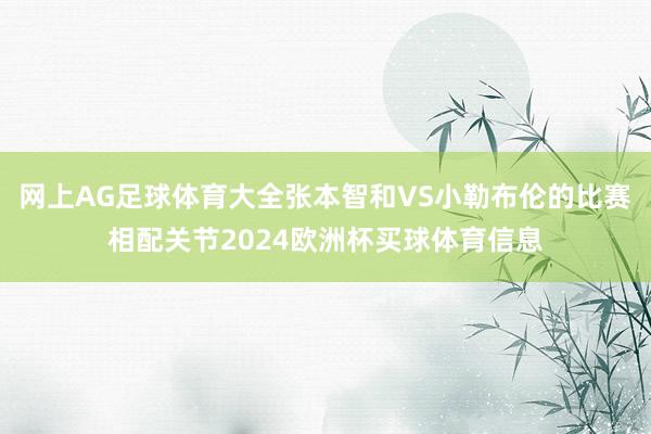 网上AG足球体育大全张本智和VS小勒布伦的比赛相配关节2024欧洲杯买球体育信息