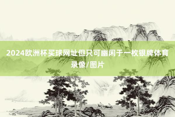 2024欧洲杯买球网址但只可幽闲于一枚银牌体育录像/图片