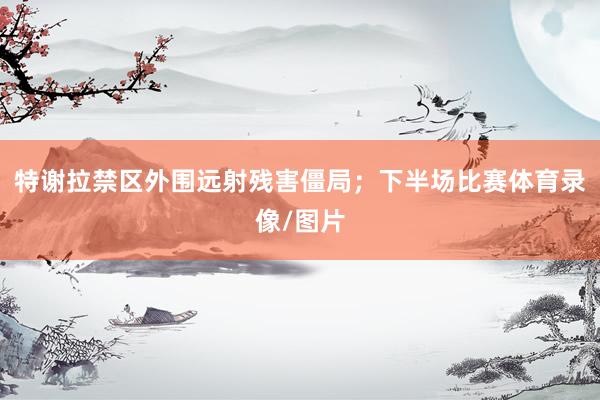 特谢拉禁区外围远射残害僵局；下半场比赛体育录像/图片