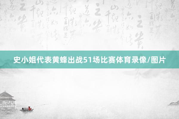 史小姐代表黄蜂出战51场比赛体育录像/图片